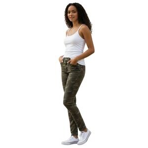 Hudson Barbara Super Skinny Camouflage Cargo Pants‎ Women Size 31